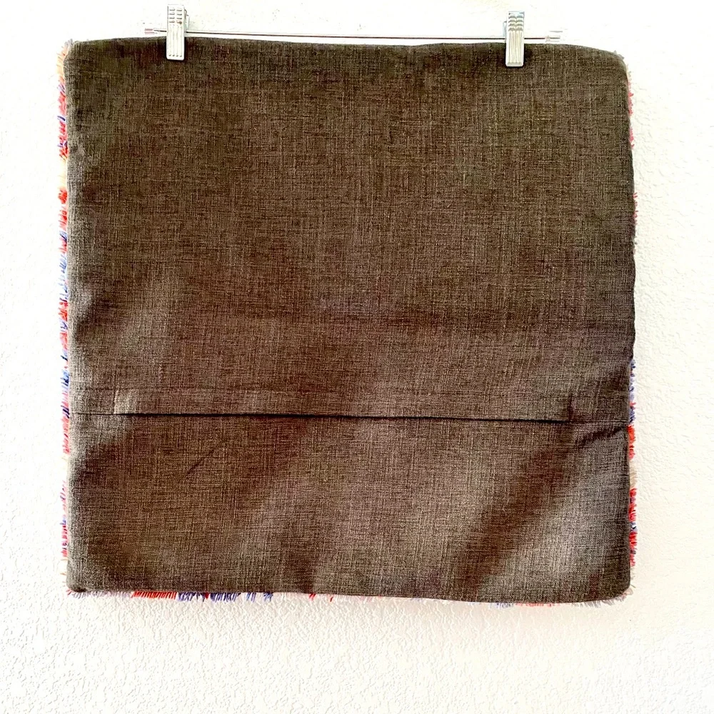 Loloi Square Western Shag Accent Pillow